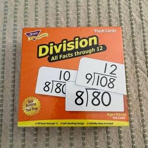 NEW - Trend Division Flash Cards